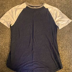 White sleeve Blue base Men’s M T-shirt, brand new